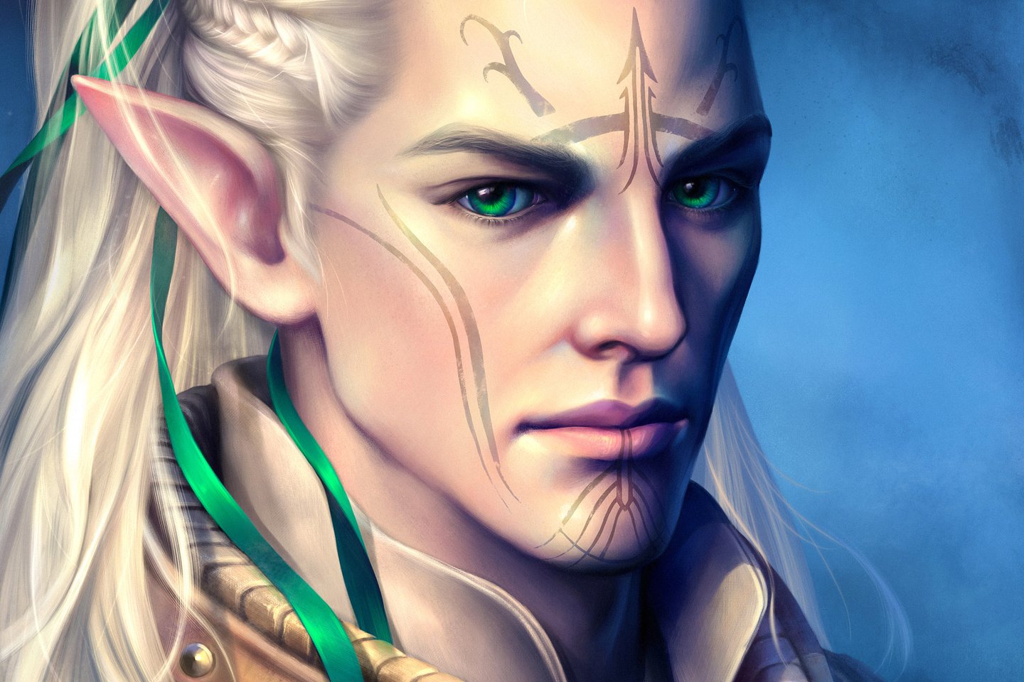 Тату-эскизы "эльф"