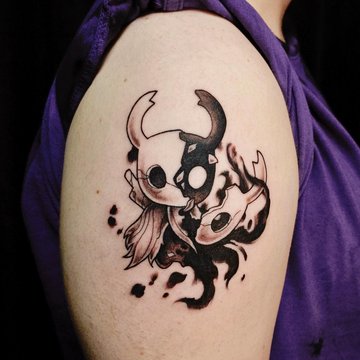тату Hollow Knight, Порожній лицар тату