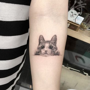 Тату ескізи коти