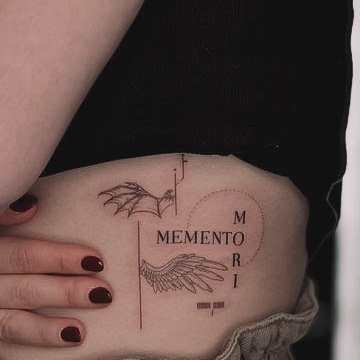 тату Memento Mori значення ескіз