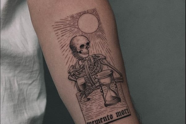 тату Memento Mori значення ескіз
