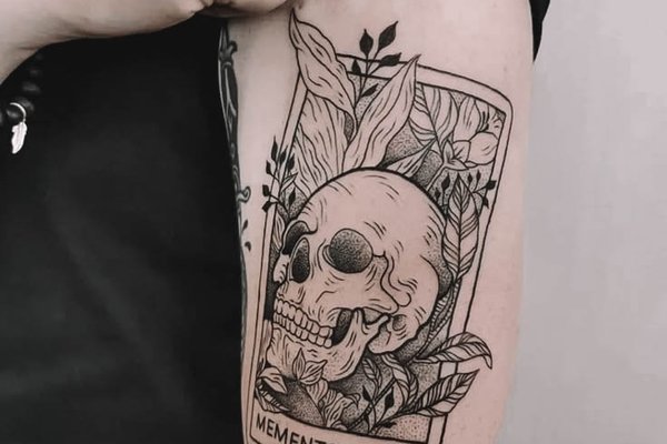 тату Memento Mori значення ескіз