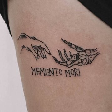 тату Memento Mori значення ескіз