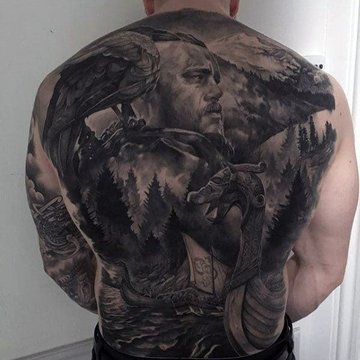 тату вальхалла значение эскиз