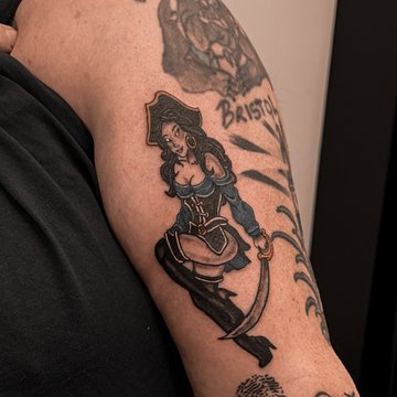 тату на руке