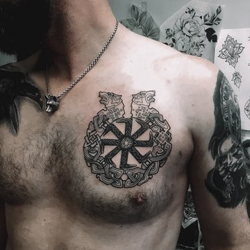Тату-эскизы "коловрат"