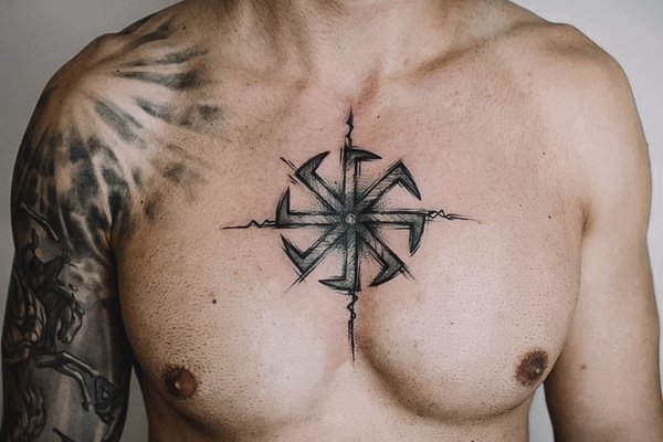 тату коловрат значение эскиз