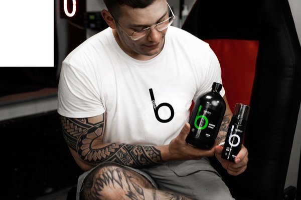 схема ухода за тату