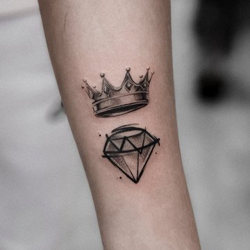 тату на руку