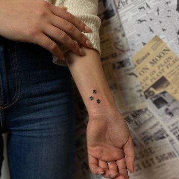 тату на руку минимализм