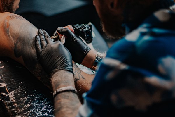 тату на руке