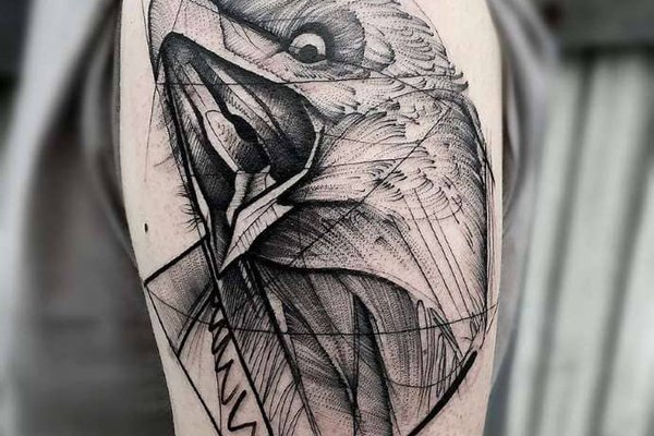 Тату-эскизы скетч стайл