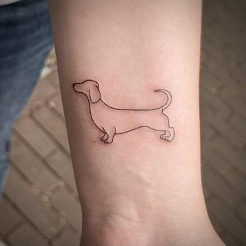 Тату на запястье