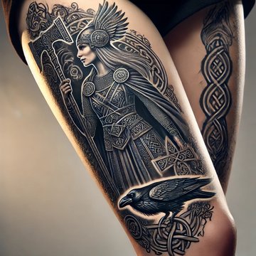 тату вальхалла значение эскиз