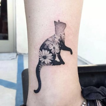 Тату ескізи коти