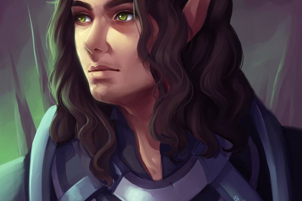 Тату-эскизы "эльф"