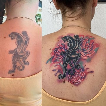 коррекция тату